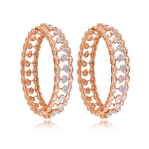 Priyatama Sparkling diamond bangles
