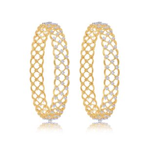 Roshni Glittering diamond bangles